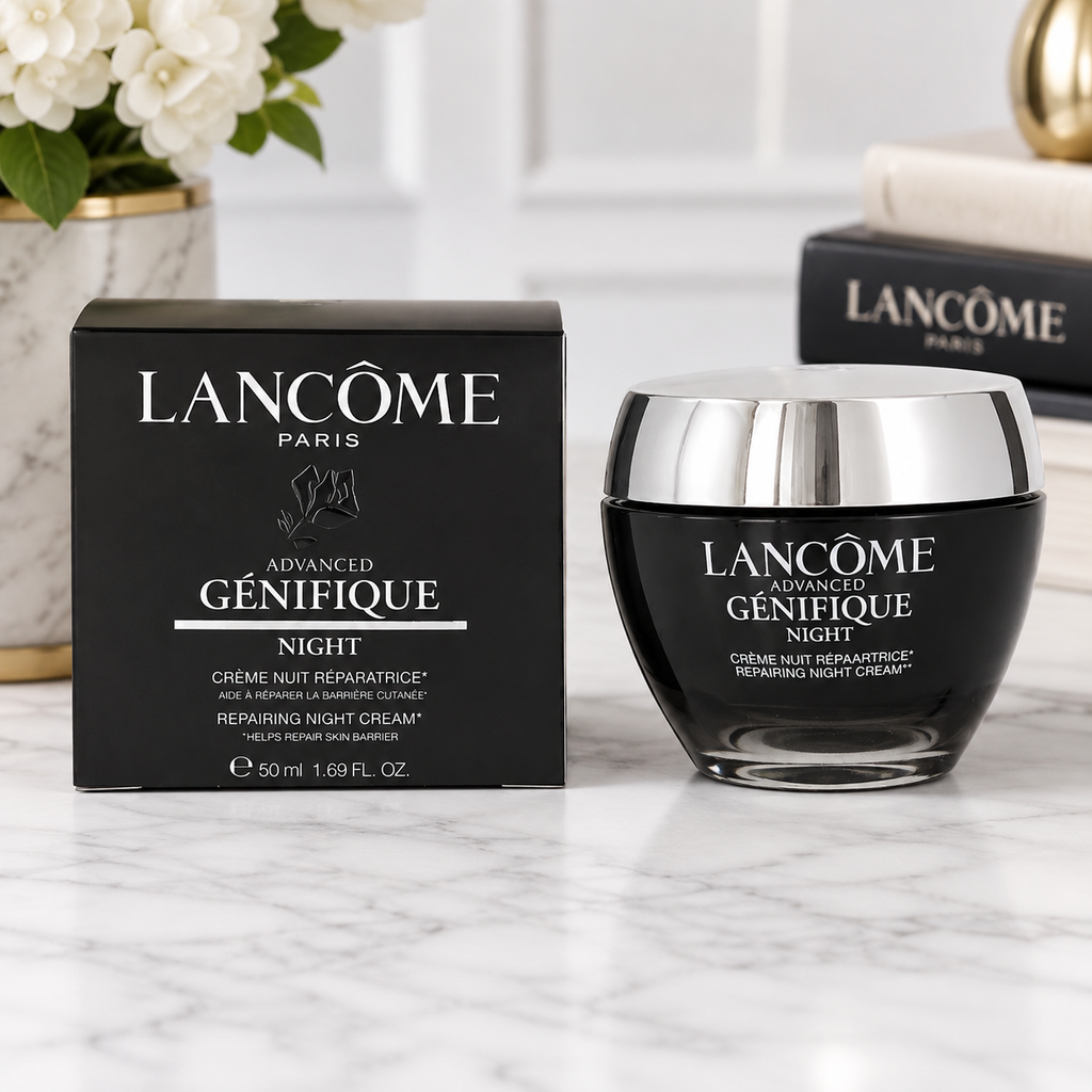 Lancome Advanced Genifique Repairing Night Cream - 1.7 oz / 50mL NEW