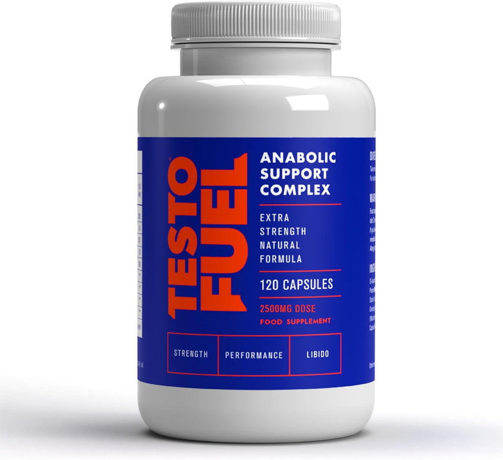 TestoFuel 120 T-Booster Pills - Test Booster for Men