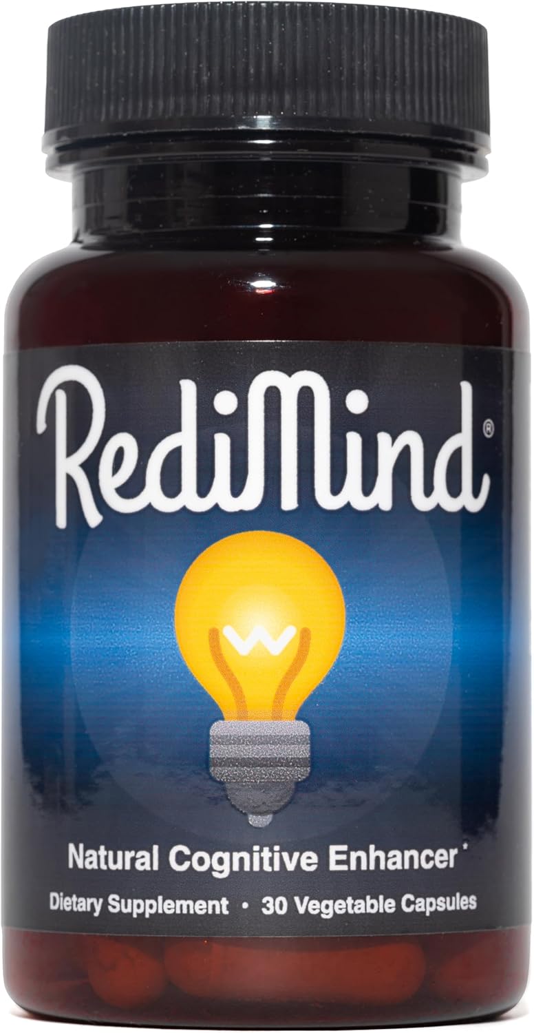 Natural Cognitive Support and Brain Supplement, Vegan, Gluten-Free