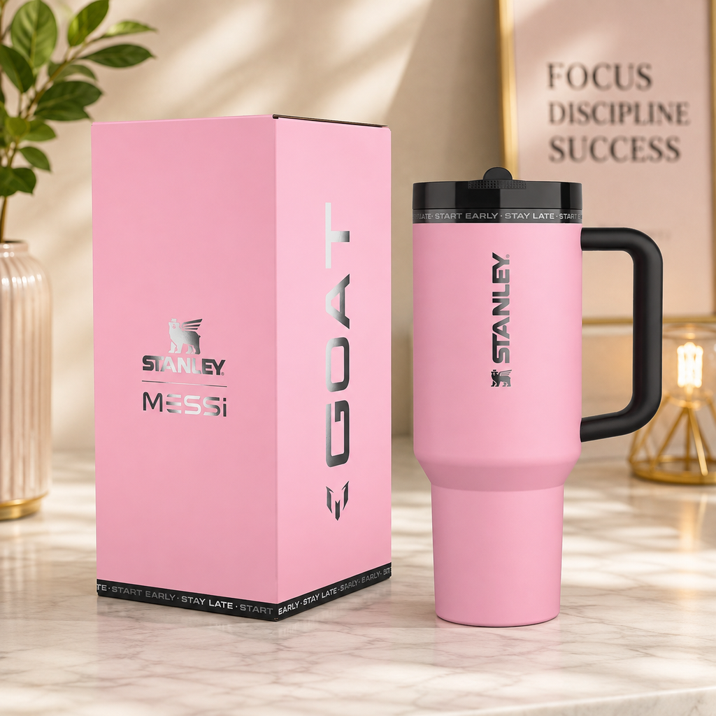 THE MESSI X STANLEY QUENCHER PROTOUR FLIP STRAW TUMBLER | 40 OZ