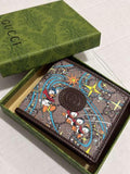 GUCCI Disney Collaboration Donald GG Supreme Wallet