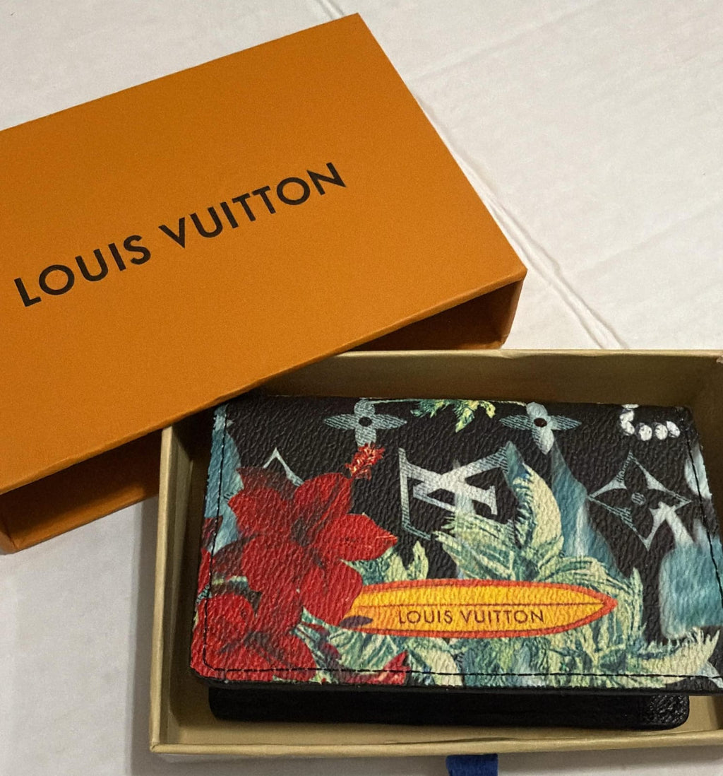 Louis Vuitton LV pocket organizer surfin new Blue Cloth