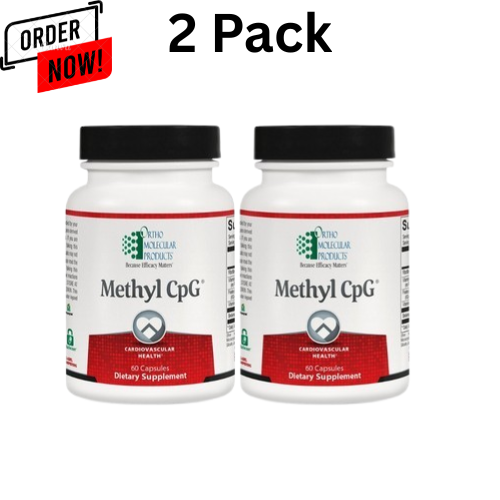 2 Pack Methyl CPG-Ortho Molecular- Dietary Supplement (60 Caps)