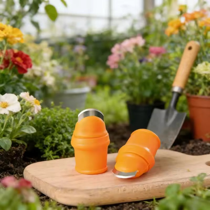Multifunctional Thumb Knife Finger Cots Set Labor-Saving Picking Tool