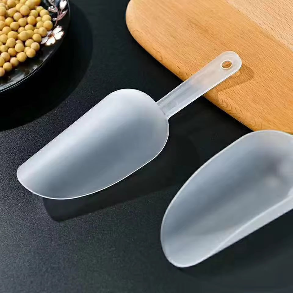 Pcs Clear Grains Shovel Flour Candy Dessert Tea Coffee Scoop Rice Beans