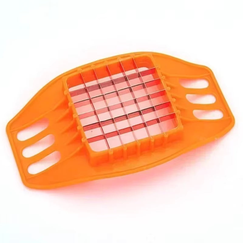 New Stainless Cutter Slicer Masher Steel Potato Vegetable Cutting Device