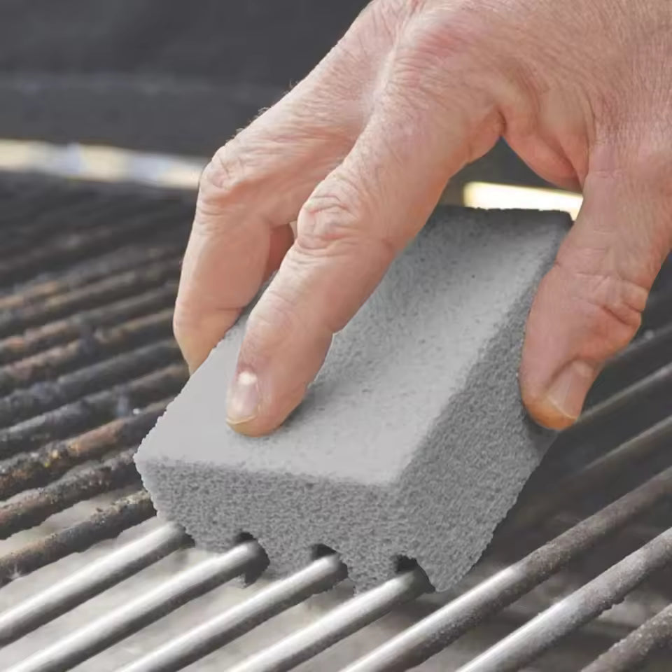 1pc-BBQ Grill Brick Block Handheld BBQ Cleaning Stone Barbecue