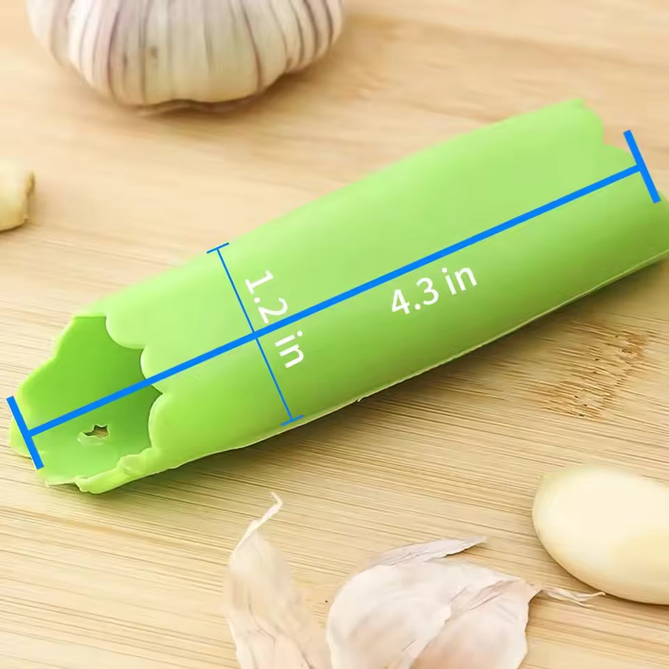 Practical Faster Silicone Garlic Peeler Upgrade Roll Tube Garlic Peels