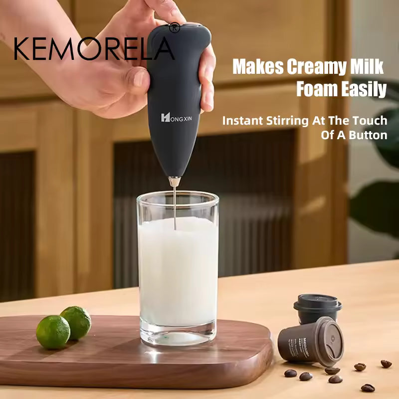 Mini Electric Milk Foamer Blender Wireless Coffee Whisk Mixer