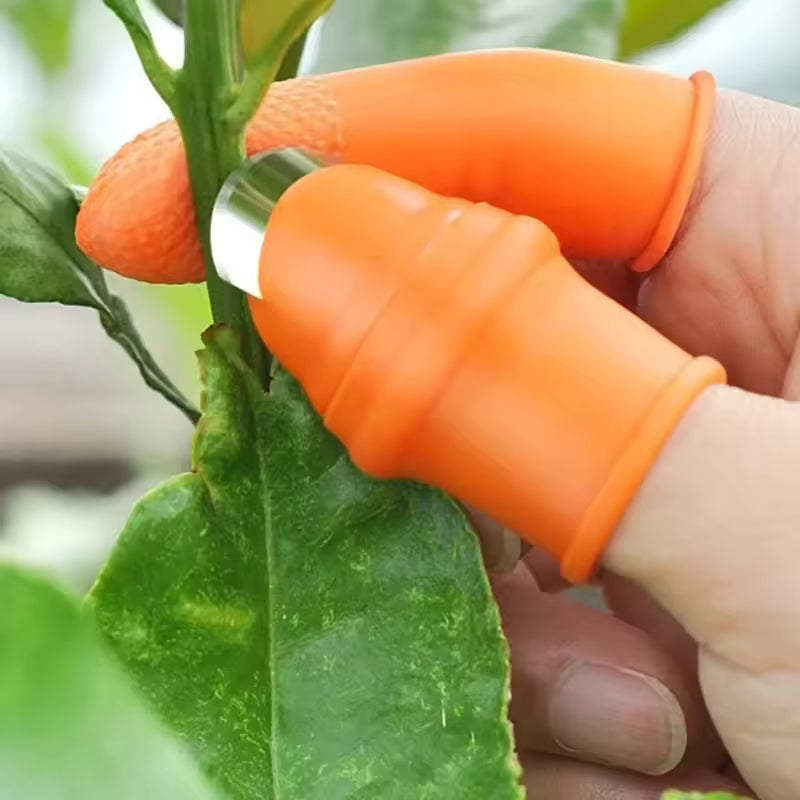 Multifunctional Thumb Knife Finger Cots Set Labor-Saving Picking Tool
