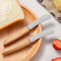 1/2pcs Stainless Steel Butter Knife Western Cutlery Bread Jam Knife