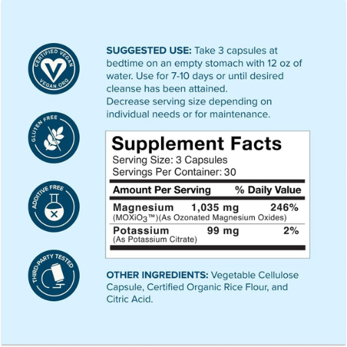 nbpure MagO7 - Natural Colon Cleanse & Detox 90 Cap