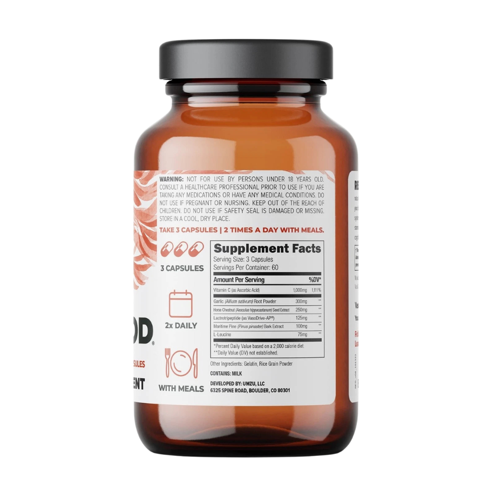 UMZU Redwood Max Boost Nitric Oxide & Stamina