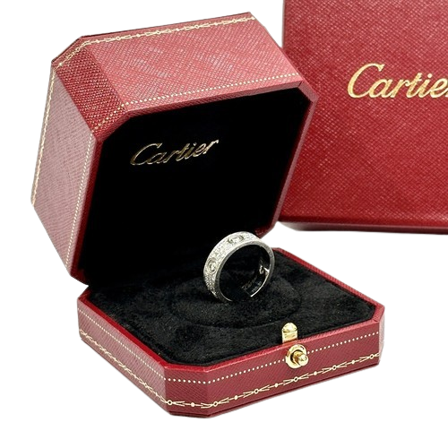 Cartier Love Ring Signature Red Travel Case