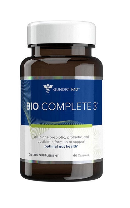 Bio Complete 3 – 3-in-1 Probiotic Supplement for Gut Health & Digestion New