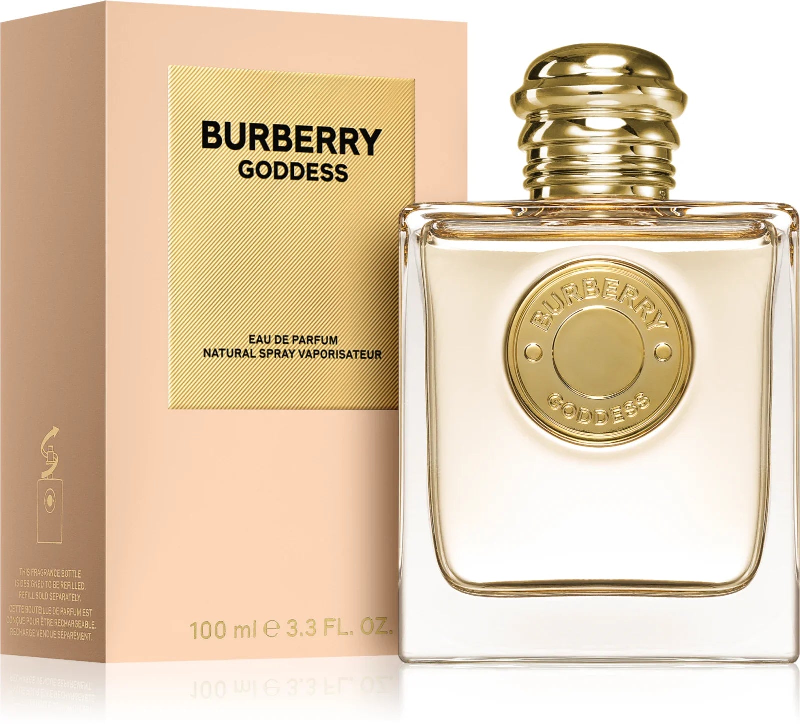 Women’s Vanilla Lavender Eau De Parfum – Long Lasting Gourmand Fragrance 100ml | Goddess by Burberry