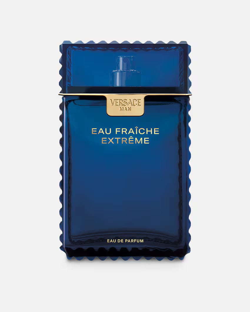 Men’s Fresh Citrus Woody Eau De Parfum – Aquatic Musk Long Lasting Cologne 200ml | Eau Fraiche Extreme by Versace