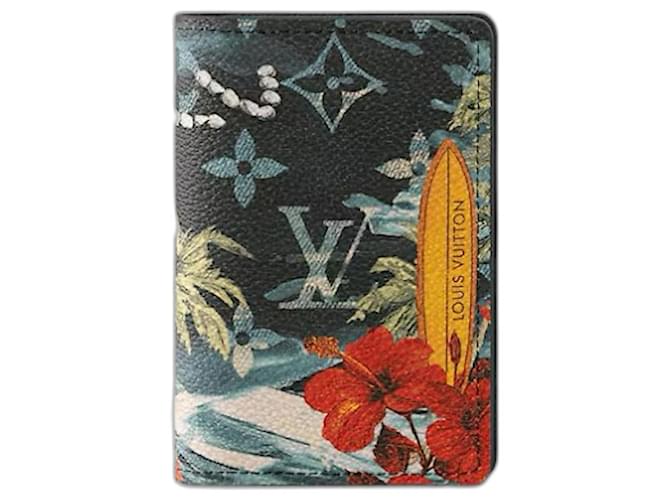 Louis Vuitton LV pocket organizer surfin new Blue Cloth