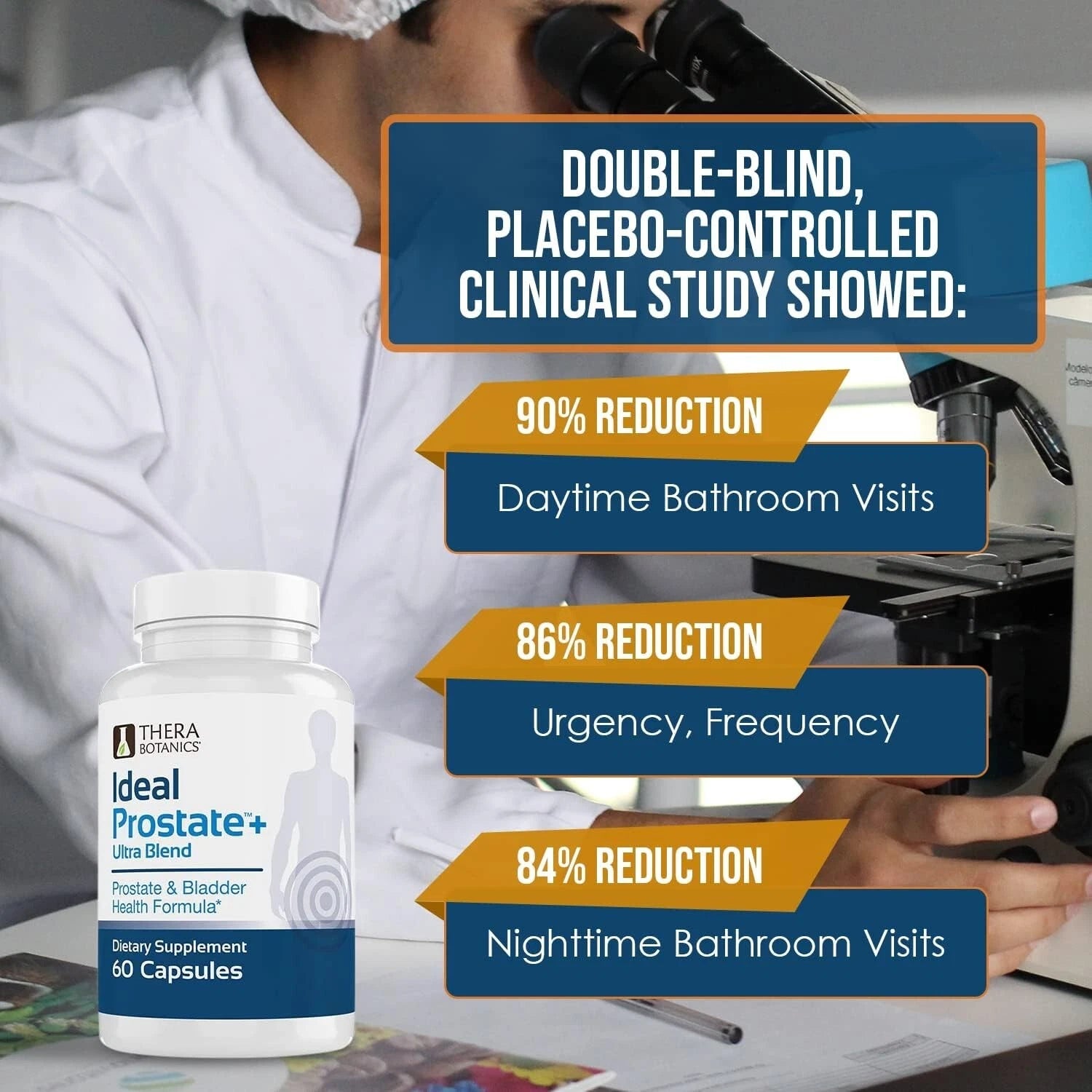 Advanced Men's Prostate Support by Ideal Prostate Plus Ultra Saw Palmetto 60 ct.