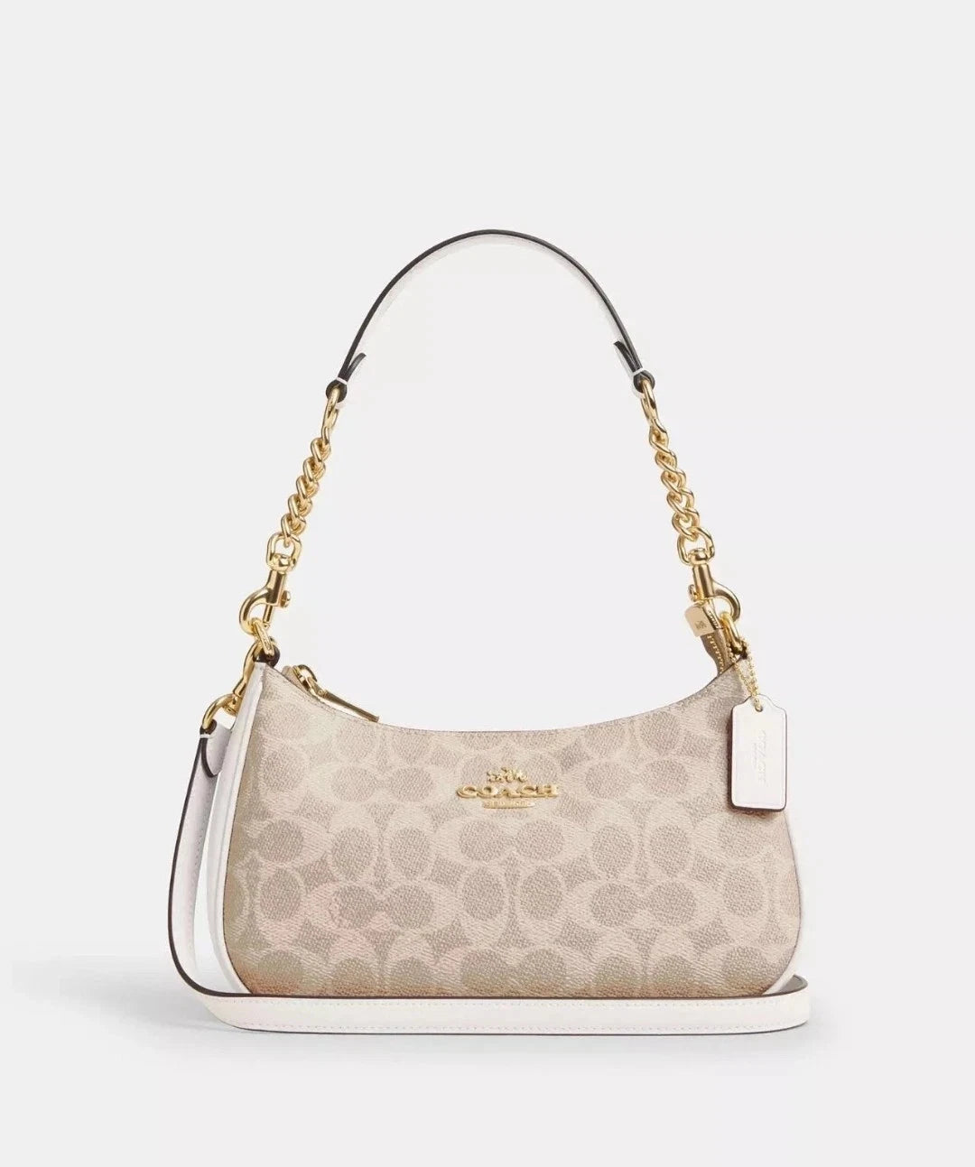 NWT Coach Teri Shoulder Bag In Signature Canvas CV933 New