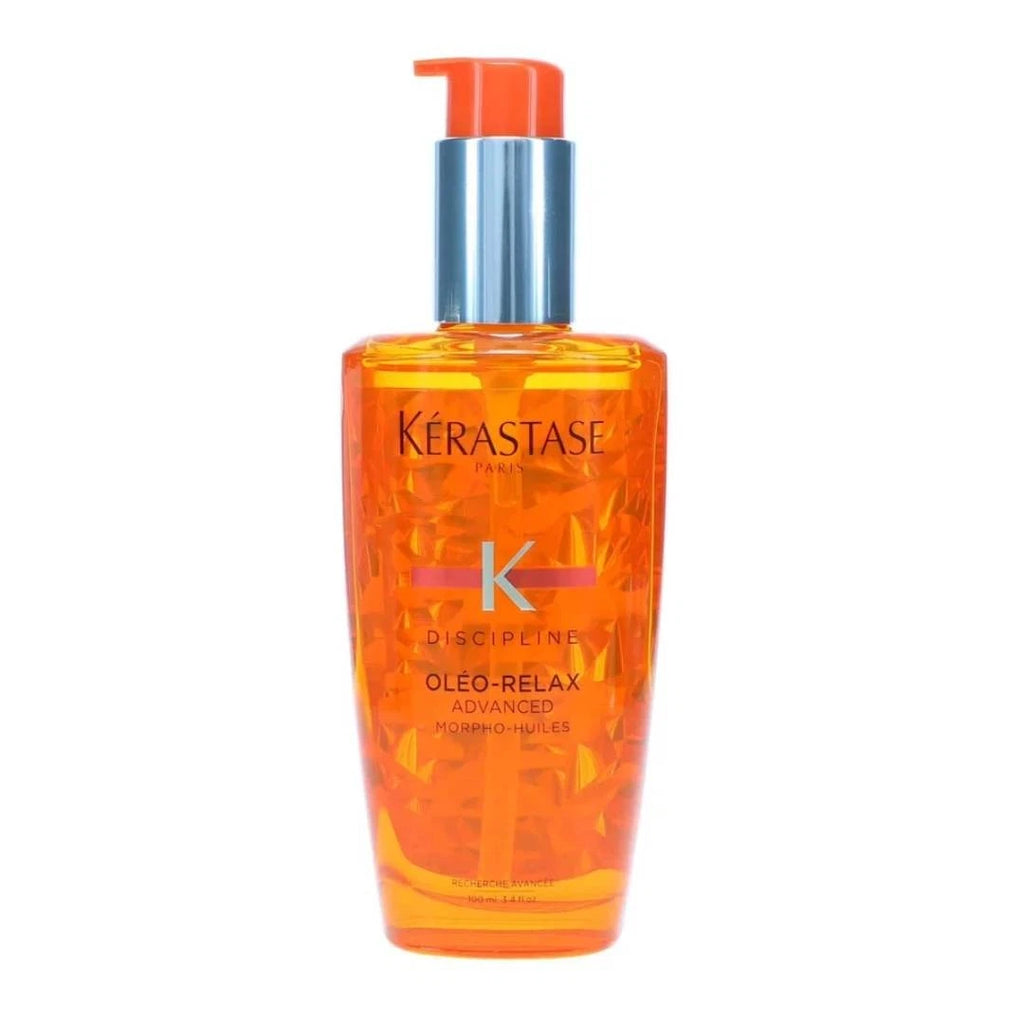 2 Pack Kerastase Discipline Oleo Relax Advanced Hair Smoothing Oil 3.4oz /100ml
