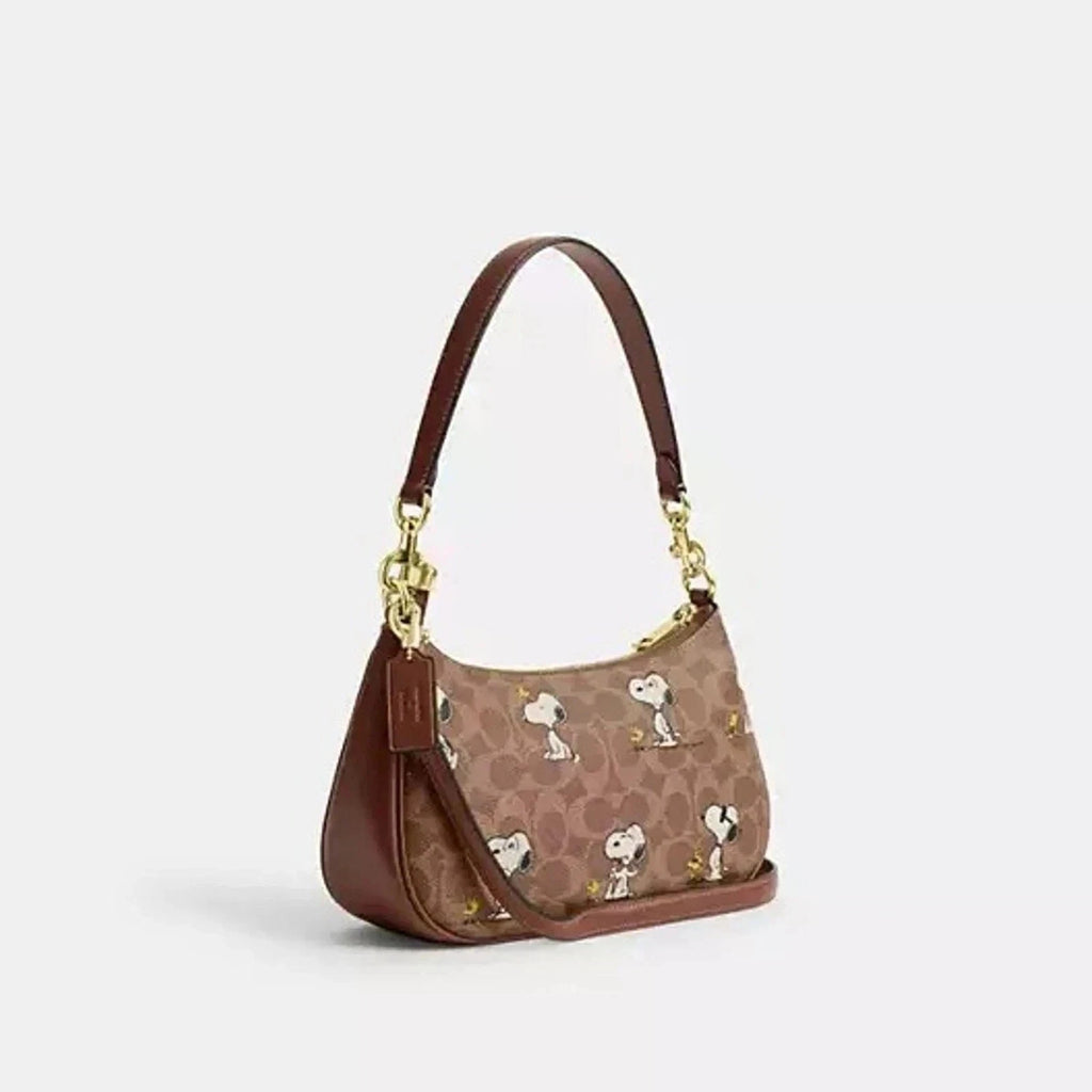 COACH Teri Shoulder Bag In Signature Canvas