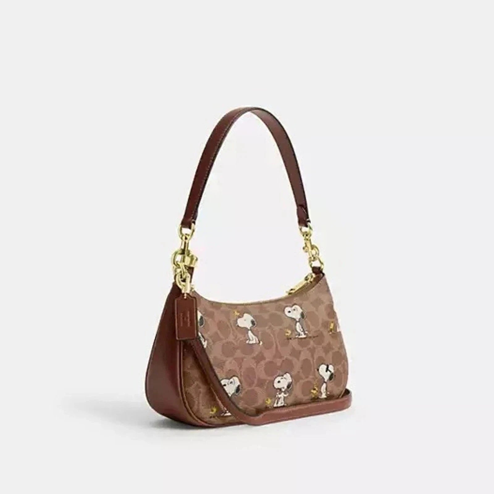 COACH Teri Shoulder Bag In Signature Canvas