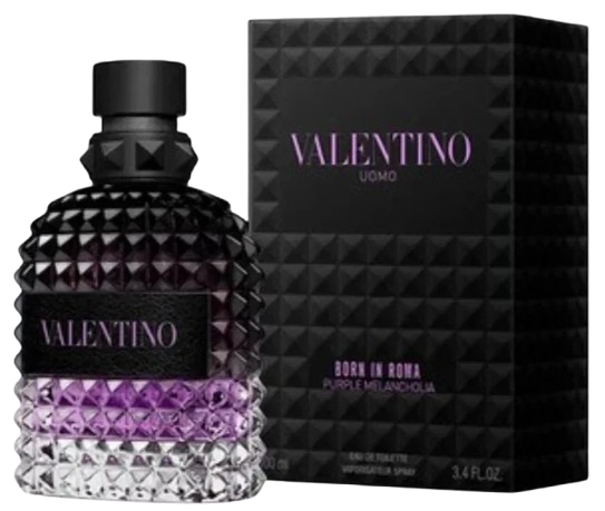 Valentino Uomo Born in Roma Purple Melancholia Eau de Toilette Spray 3.4 fl oz