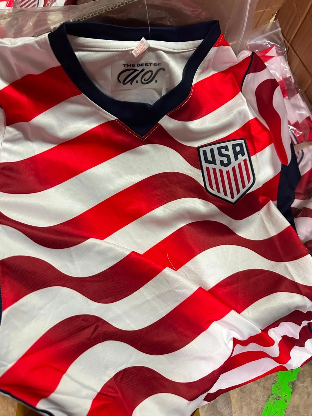 2026 USA National Team Soccer Jersey Home Kit World Cup Shirt Mens S M L XL