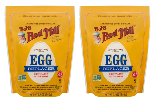 2 Pack Bob's Red Mill Gluten Free VEGAN Egg Replacer 12 oz