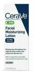 CeraVe Facial Moisturizing Lotion PM Ultra Lightweight 3 oz
