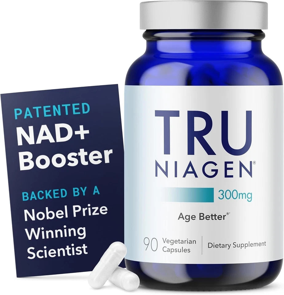 TRU Niagen Nicotinamide Riboside (NR) 300mg NAD+ Booster Supplement - 90 Count
